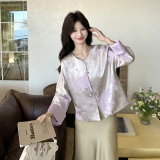 【新款】紫罗兰新中式外套B208-268008-P150K268，女装短外套，浙宝208