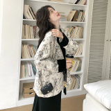 【现货】新中式水墨画风外套B208-9015-P160K238，女装短外套，浙宝208