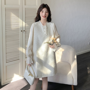 【现货】25春款立体钉珠花呢连衣裙-B208-9001-P135K188图片