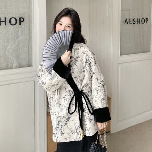 【现货】新中式水墨画风外套B208-9015-P160K238图片