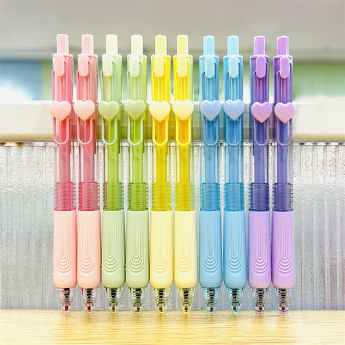 MINISO名创优品爱心按动中性笔