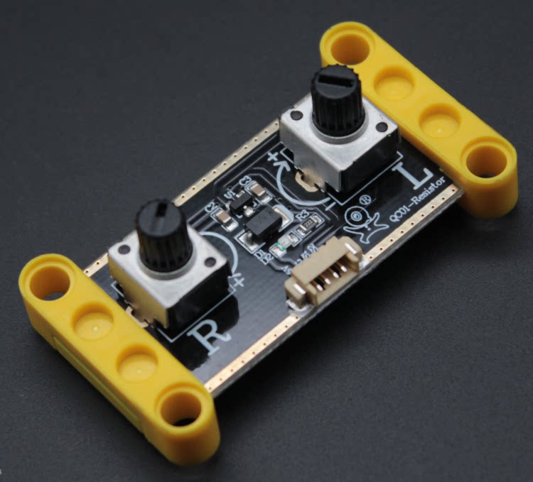 齐护c01 旋转电位器 滑动电阻模块arduinoide scratch 米思齐编程