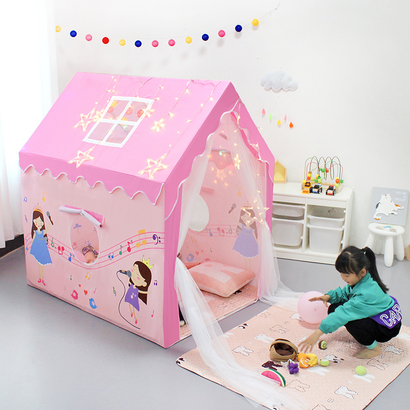 儿童帐篷室内游戏屋男公主城堡
