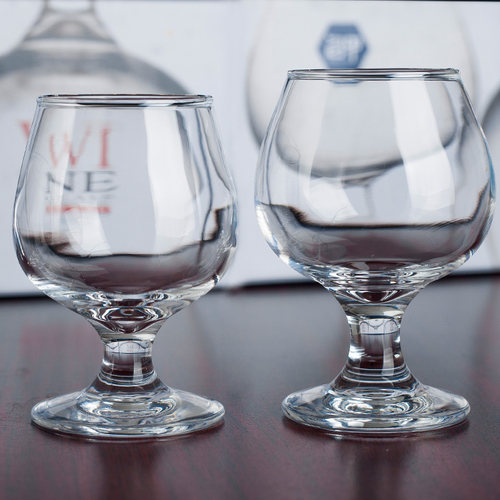 加厚玻璃白兰地杯威士忌二两酒杯
