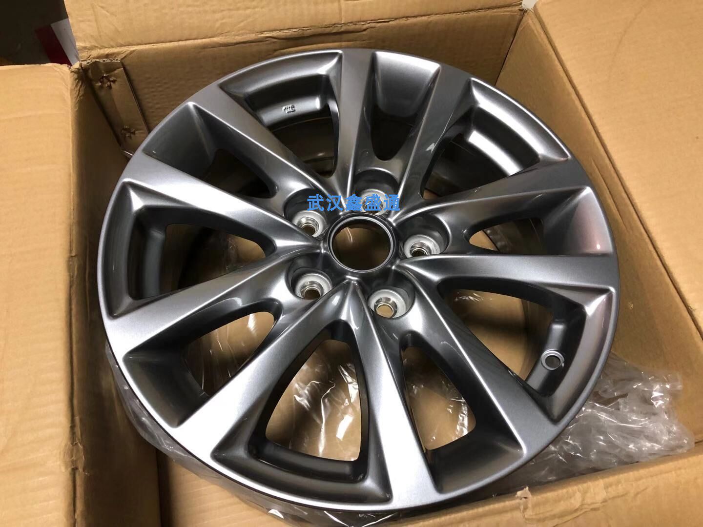 长安马自达 M3昂克塞拉CX-5CX-30 4S原厂轮毂钢圈 16寸18寸枪灰