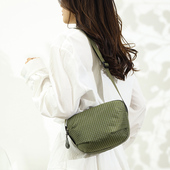 2025新款 简约休闲格纹牛津布小包防水轻便百搭出游斜挎女包8805