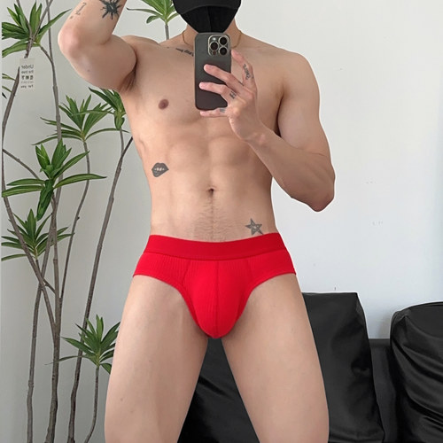 本命年男士红色内裤纯棉舒适包邮