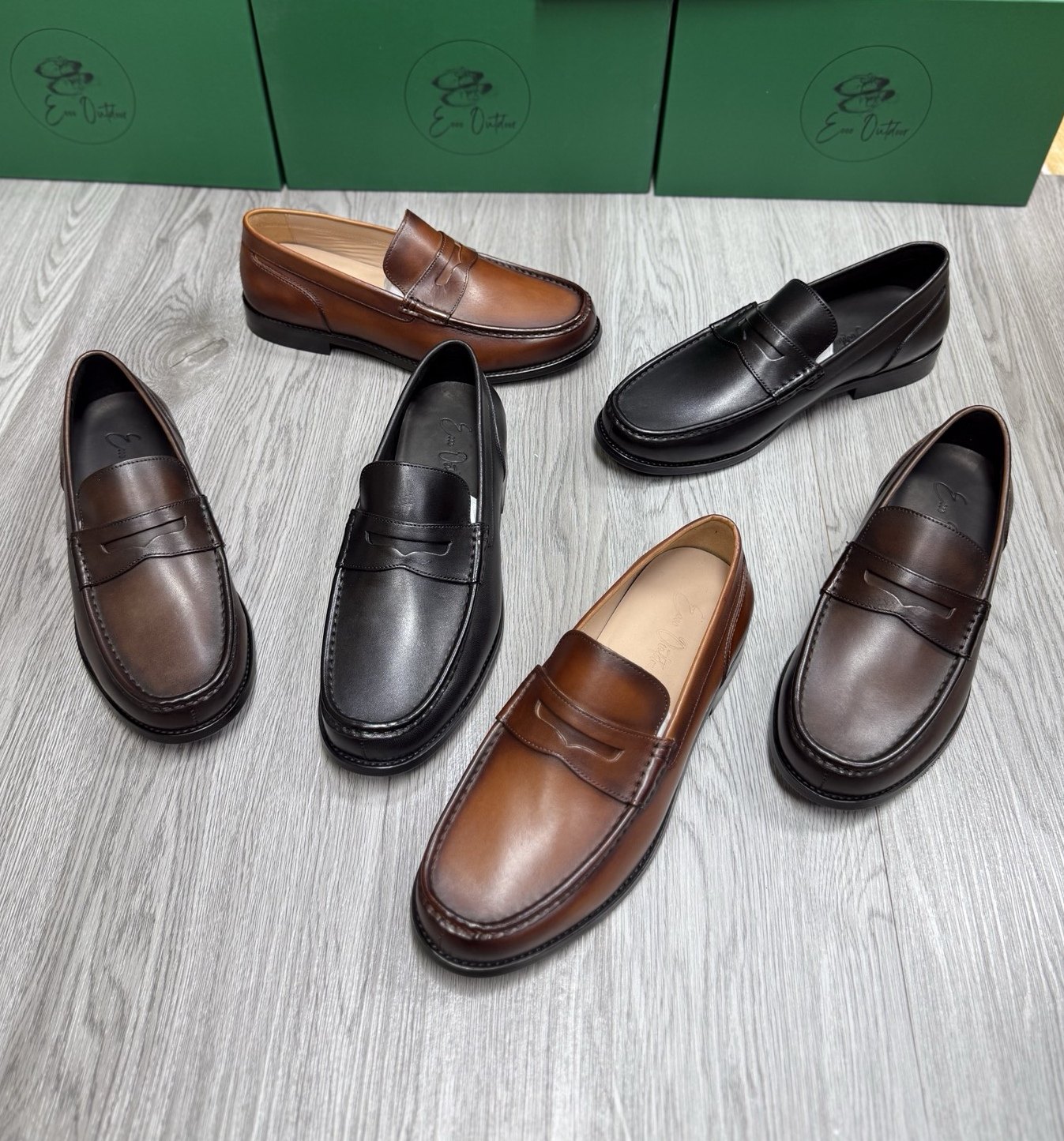 40-46男士头层牛皮一脚蹬英伦商务休闲皮鞋百搭时尚男鞋,流行男鞋,休闲皮鞋,淘宝优惠券,粉丝福利购,淘宝优惠卷