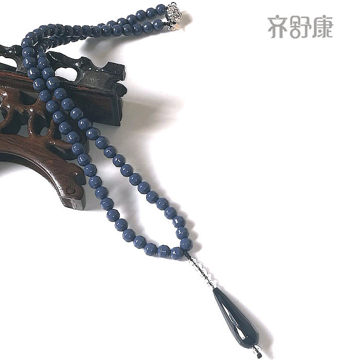 齐舒康新品能量坠项链 托玛琳锗石电气石碧玺保健项链 时尚精品