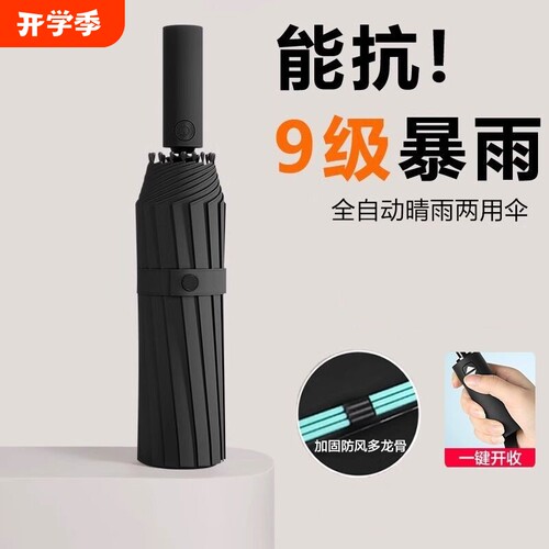 96骨加大号全自动雨伞固厚太阳