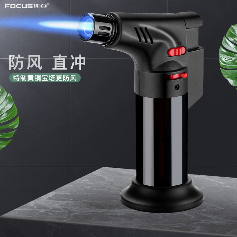 好玩的艾灸点烟防风直冲