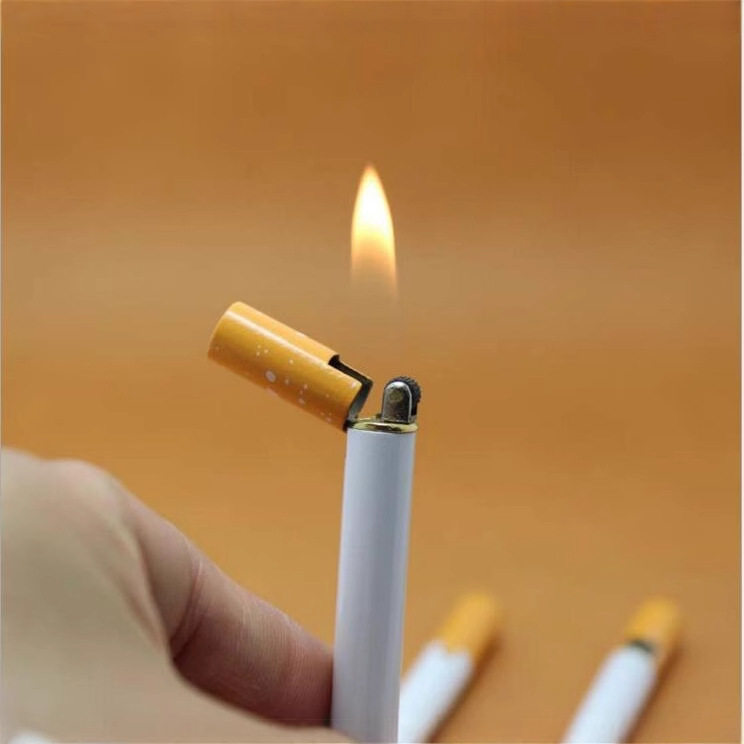 好玩的十元店仿真细香烟