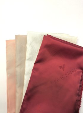 提纹半宾霸铜氨化纤混纺风衣外套西装马甲里布防静电
