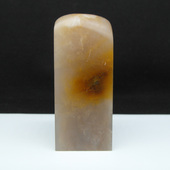 天然印石章料产地巴林石虾青冻石印章篆刻石料