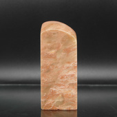 印石章料巴林石印章红花冻石篆刻石料29 74mm