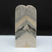 77mm 天然印石对章料产地巴林石凝墨冻石印章篆刻石料19