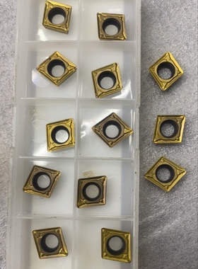 二手东芝 数控刀片CPMT090308-PS  GT9530 陶瓷刀片 成色非常好