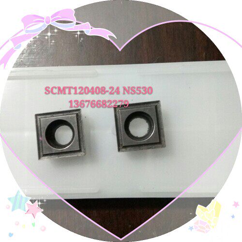 二手东芝数控刀片 倒角刀 通槽刀片 陶瓷刀头SCMT120408-24 NS530