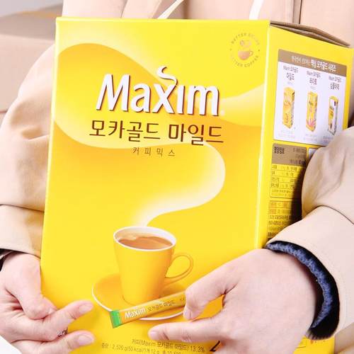 麦馨韩国100条摩卡三合一咖啡