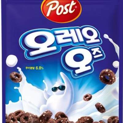 韩国POST奥利奥谷物圈麦片即食