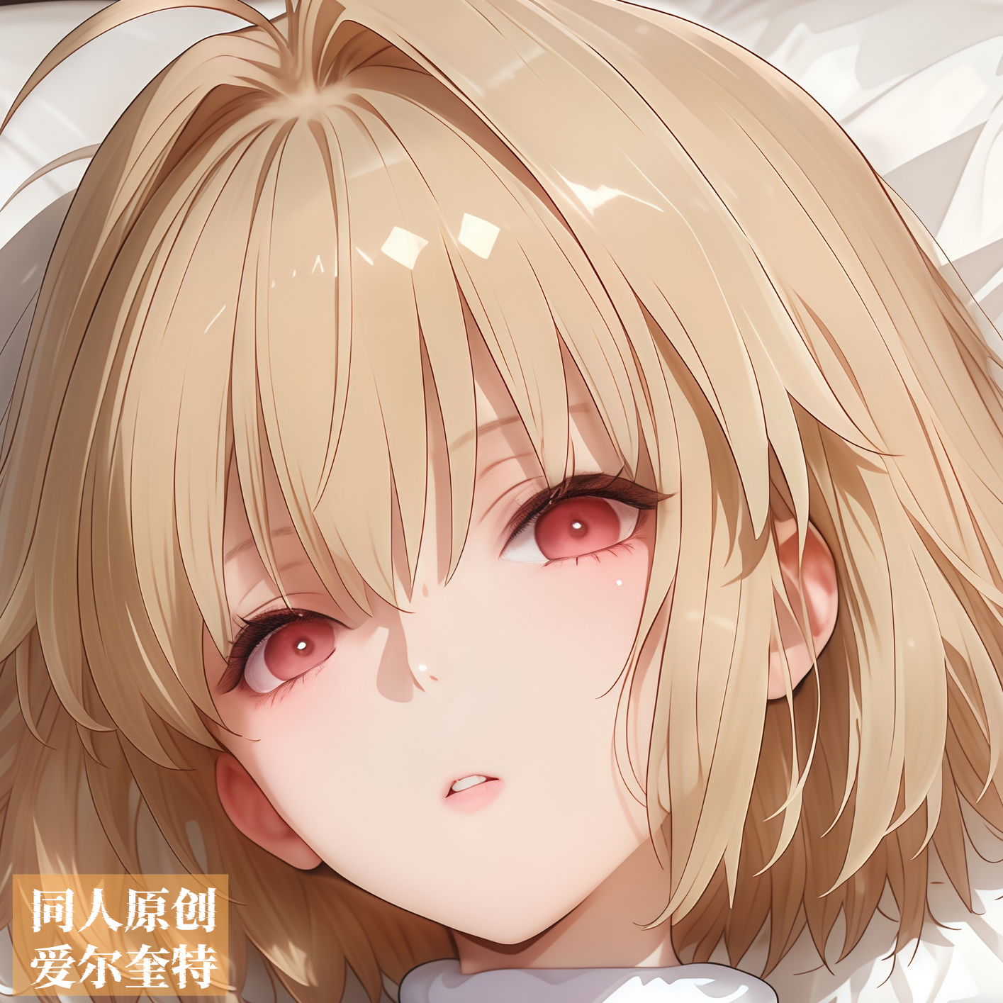 同人原创-等身抱枕芯套定制动漫二次元fgo爱尔奎特周边长条枕头萌