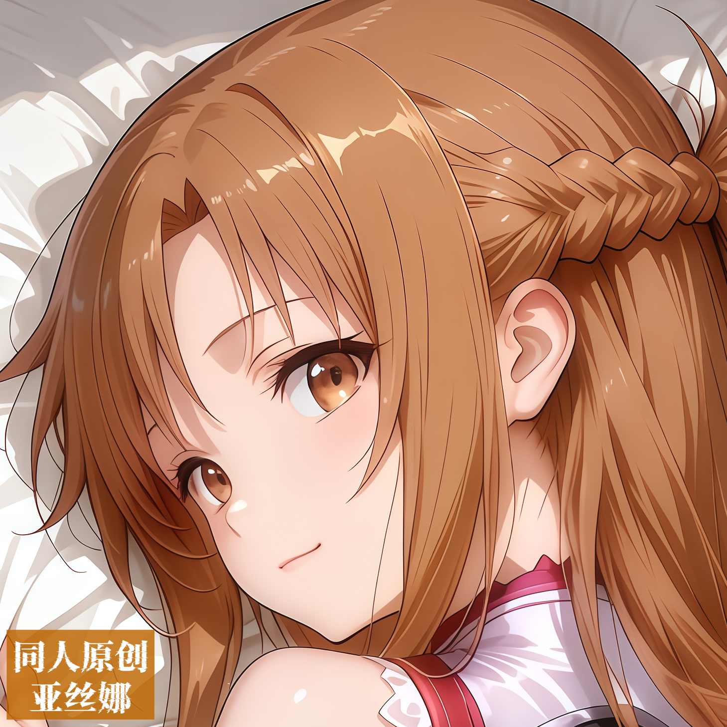 原创等身抱枕芯套定制动漫二次元长条枕头芯套刀剑神域  亚丝娜