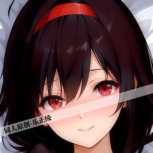 同人原创-等身抱枕芯套定制动漫二次元长条枕头VOCALOID 乐正绫