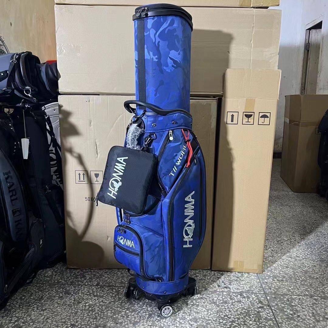 2024 新款  高尔夫伸缩球包多功能航空硬壳托运包万向四轮飞机包