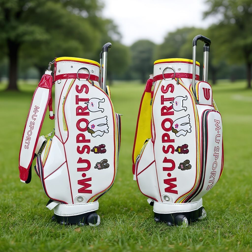 高尔夫球包新款高尔夫球袋防水标准球杆包拉杆带轮子球包男女通用