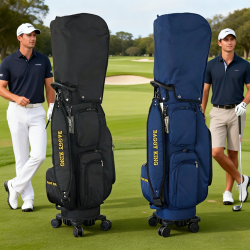 BAGGY KING高尔夫球包男女托运航空伸缩四轮球杆旅行球包