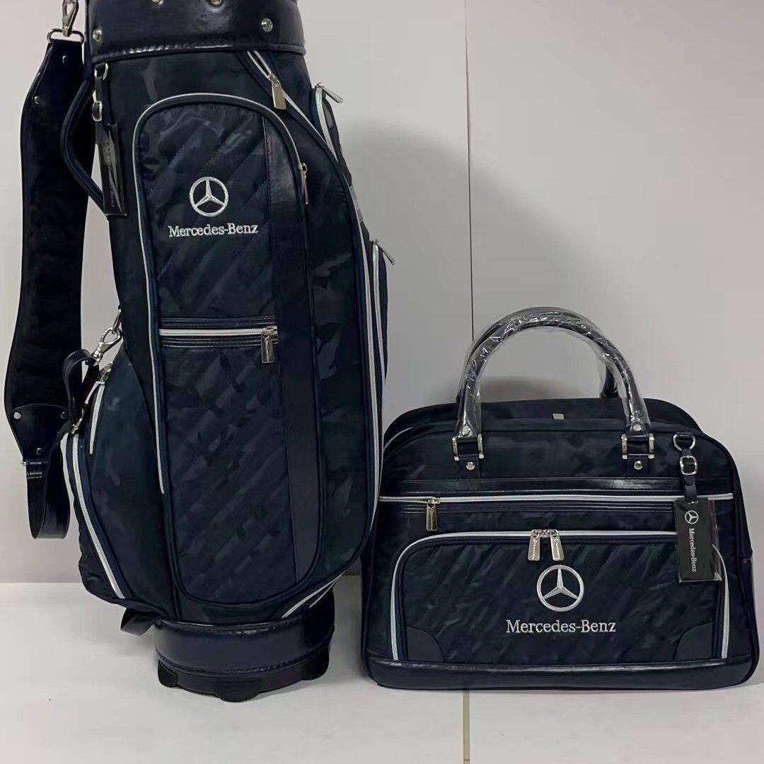 奔驰高尔夫球包衣物包男女通用装备包标准球袋包PU皮GOLF BAG单肩