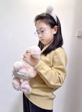 原单100%羊毛衫(有无原包装随机发～，妹妹130,姐姐170~）
