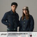 s45丹宁牛仔夹克原牛仿绿松石正肩短宽夹克外套复古质感休闲上衣