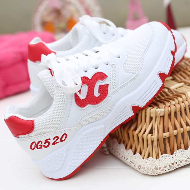 2018 Spring new pattern Versatile gym shoes Korean Edition ulzzang Harajuku Running shoes The thickness of the bottom Casual shoes studentin the Women's Shoes, Low shoes  category - from Buy2taobao.com to provide professional Taobao agent buy service