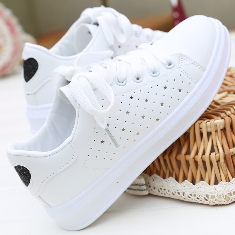 2019 new pattern Hollow White shoes summer ventilation student Versatile Casual shoes motion skate shoes Flat shoes Western stylein the Women's Shoes, Low shoes  category - from Buy2taobao.com to provide professional Taobao agent buy service