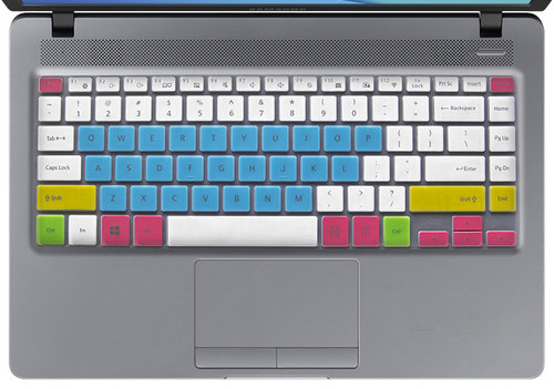 三星950QAA-X716键盘保护贴膜15.6英寸笔记本时尚轻薄本英特尔酷睿i7 8代电脑全覆盖防尘套罩彩色凹凸TPU防水