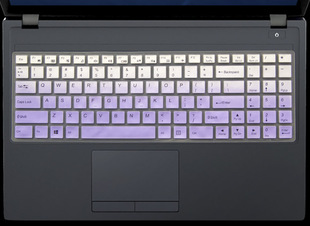 i54572D1键盘保护贴膜15.6英寸电脑笔记本全覆盖防尘套罩防水防灰护按键凹凸透明硅胶彩色可爱 神舟优雅HP580