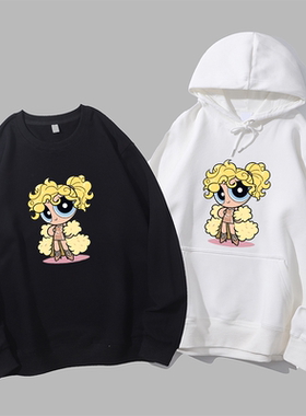 rose朴彩英生日蛋糕COS同款女情侣装圆领卫衣帽衫diy