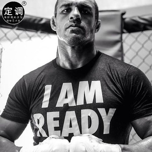 Belfort巴西格斗摔跤UFC READY维托贝尔福Vitor MMA拳击t恤