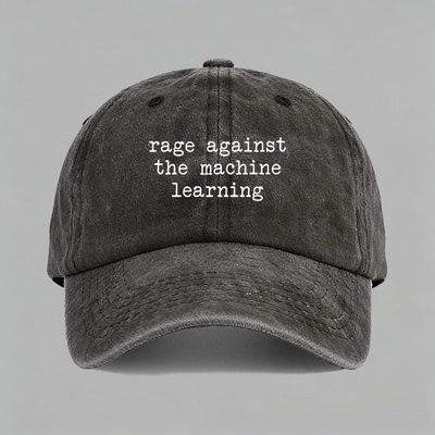 马斯克rage against the machine learning同款棒球帽鸭舌帽子