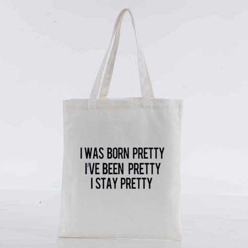 I was born pretty heated rivalry 巅峰对决夏季帆布包