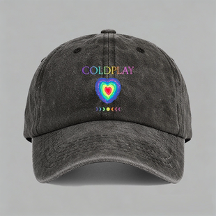 ColdPlay酷玩乐队moon music专辑音乐演唱会粉丝应援棒球帽子定制