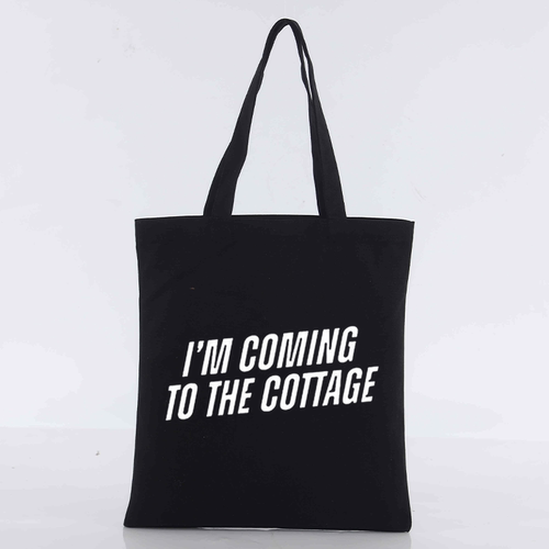 COMING TO THE COTTAGE 巅峰对决 heated rivalry ilya同款帆布包