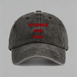 number one girl朴彩英rose字母辣妹趣味个性棒球帽鸭舌帽子