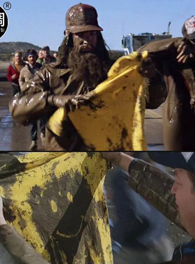 Forrest gump 阿甘正传电影泥笑脸跑步马拉松短袖美式纯棉圆领T恤