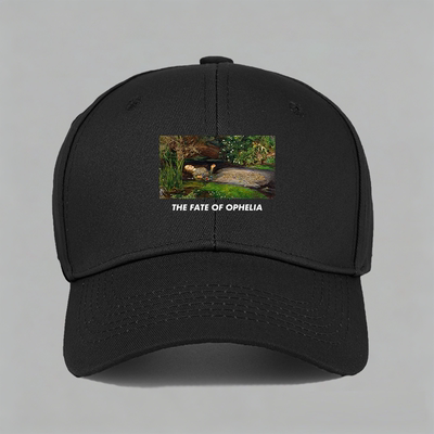 THE FATE OF Ophelia奥菲莉娅莎士比亚哈姆雷特纯棉棒球帽鸭舌帽