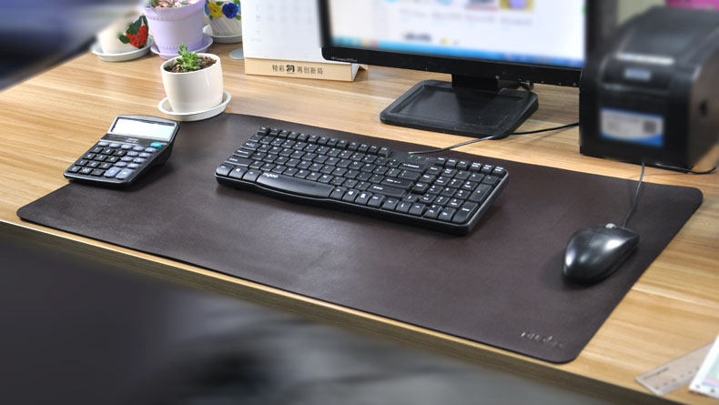 OVERSIZED OFFICE PAD MOUSE PAD WATERPROOF AND DUSTPROOF COMPUTER DESK PAD KEYBOARD PAD