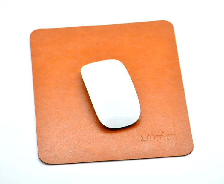 CLEVER SHELL CUSTOM MICROFIBER LEATHER SOLID COLOR GAME MOUSE PAD CAN BE ENGRAVED LOGO