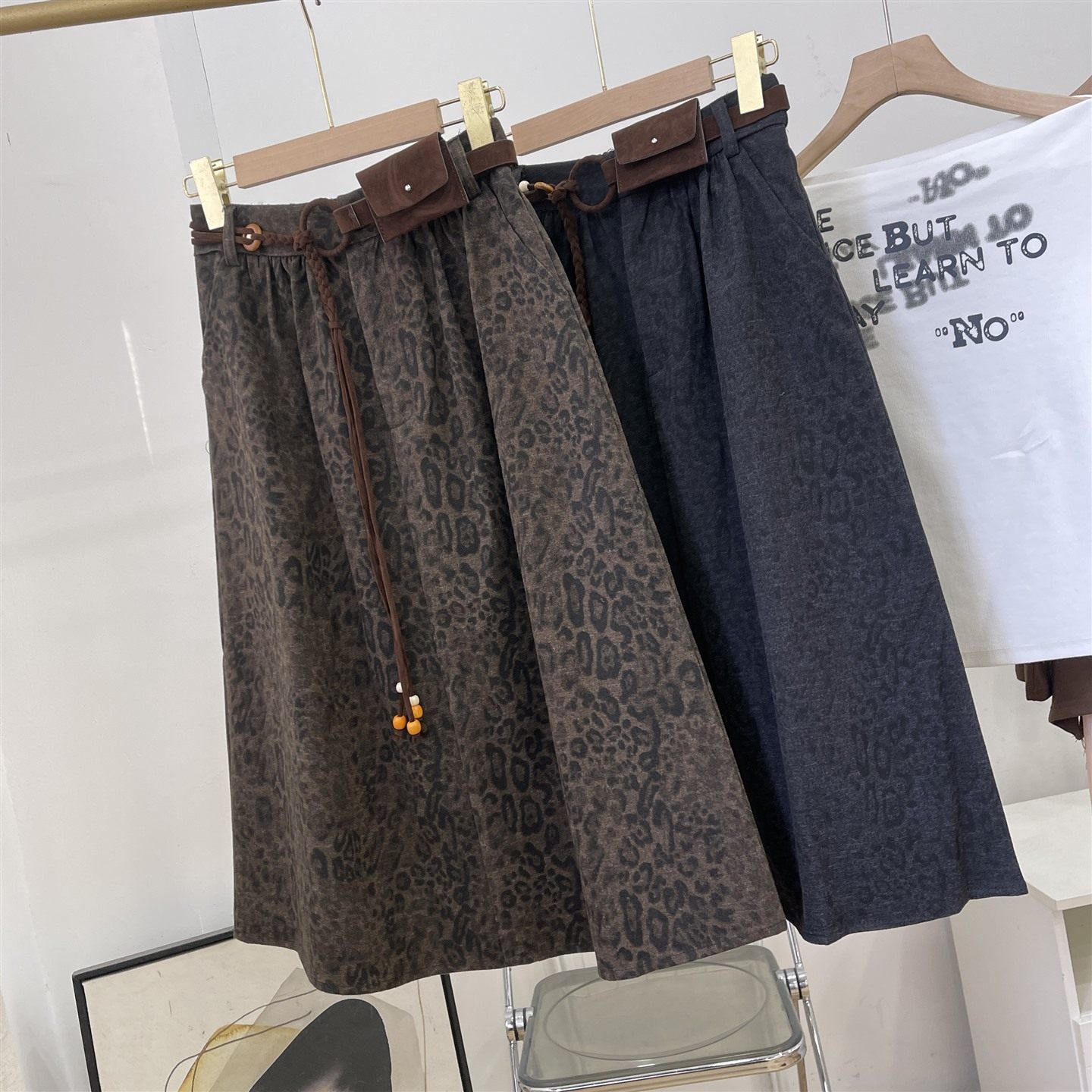 新中式国风提花半身裙女秋冬高腰显瘦A字中长裙K#30,女装/女士精品,半身裙,淘宝优惠券,粉丝福利购,淘宝优惠卷