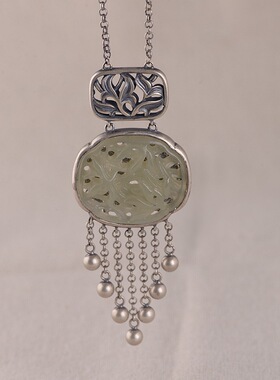 古银铺银复古女款时尚民族吊坠女